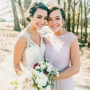 Mauve Bridesmaid dress from NY Bride Size 10